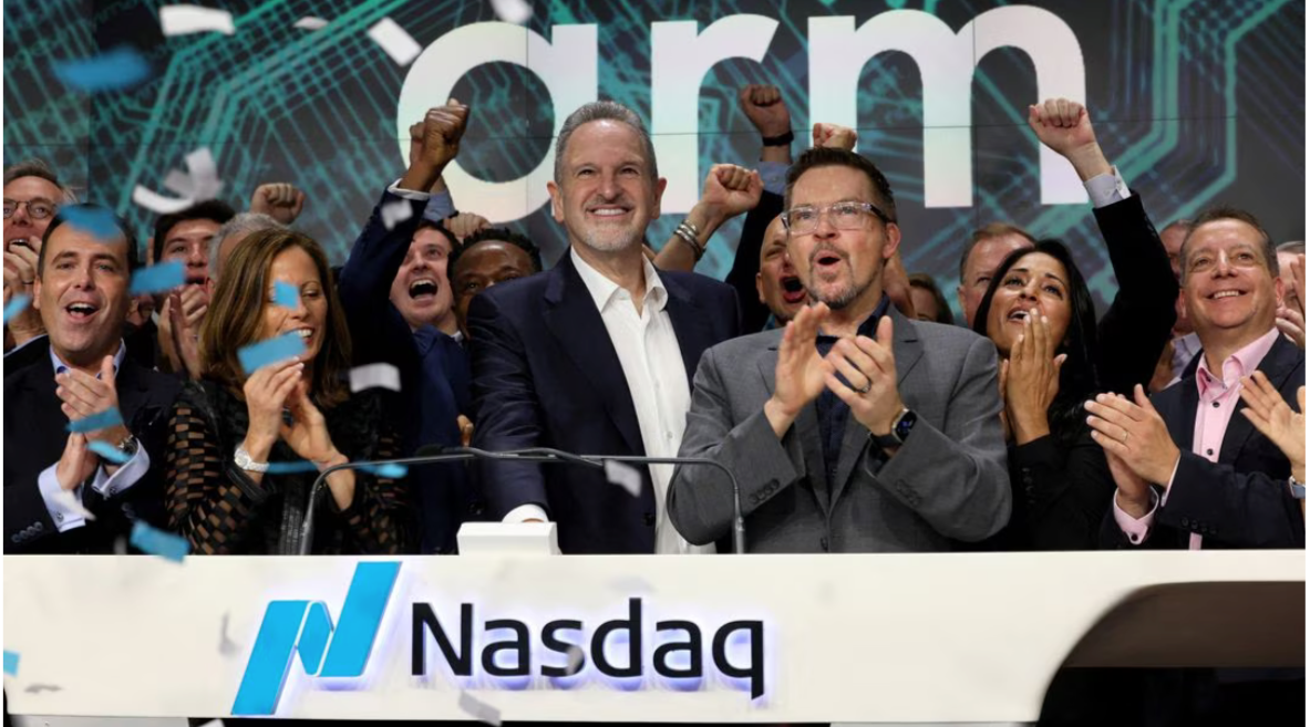 Arm Holdings Shares Slide as Options Draw Robust Trading Volume