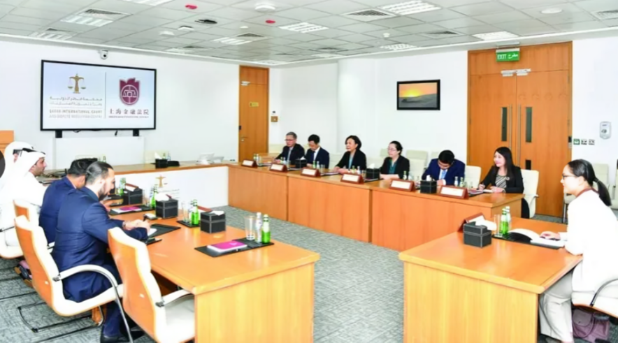 QICDRC Welcomes Chinese Judicial Delegation	