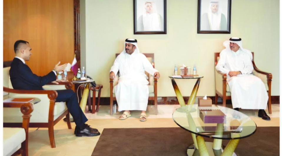 Minister of Commerce Meets EU Special Representative for Gulf	