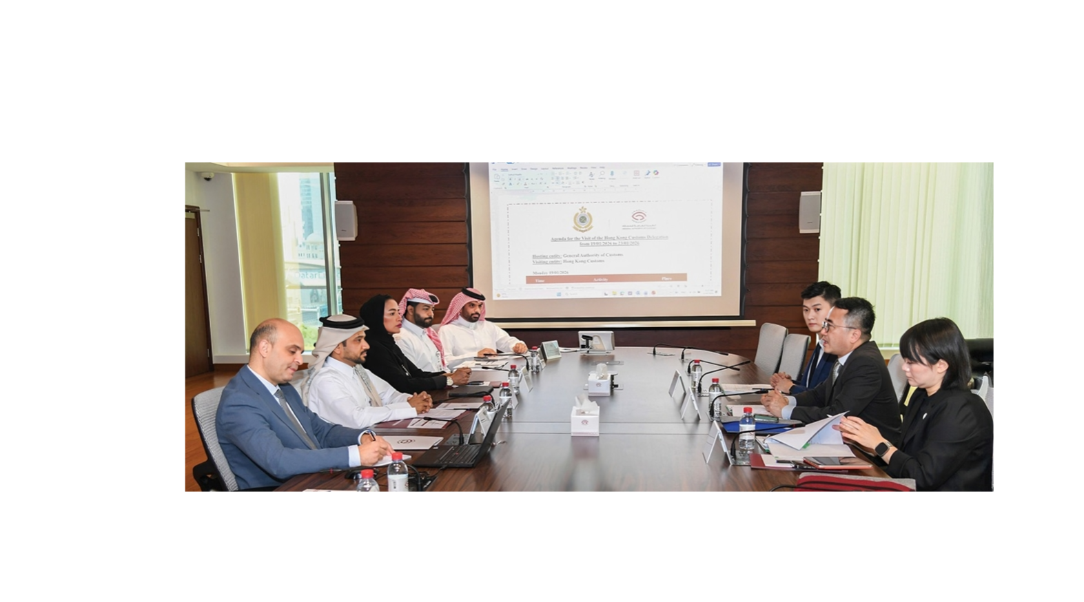جمارك قطر وهونغ كونغ تبحثان الاعتراف المتبادل لبرنامج المشغل الاقتصادي المعتمد
