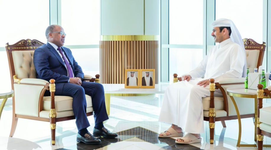 Al-Kaabi Meets Libyan Oil and Gas Minister