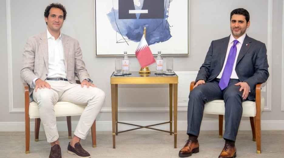 QCB Governor Meets WHOOP CEO