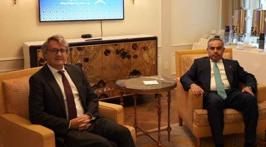 Minister of Finance Meets With Senior Officials and Leaders of Global Financial Institutions