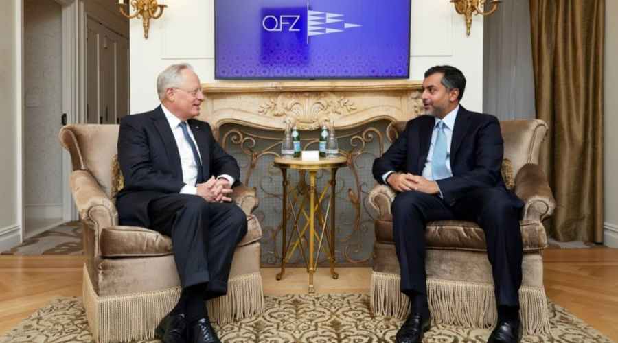 QFZ CEO Meets Chairman of Hillwood and Perot Companies
