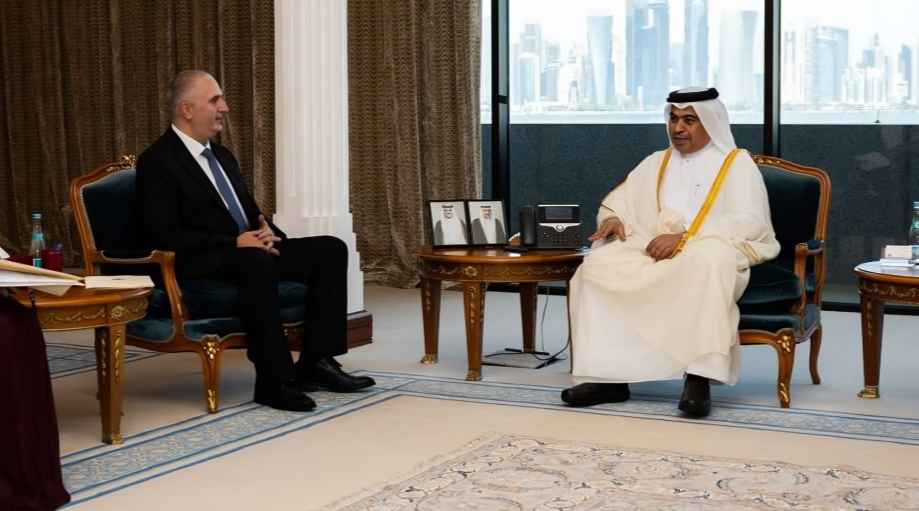 Kuwari Meets With Georgia’s Minister