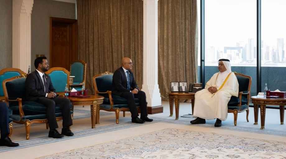 Kuwari Meets With Maldives Minister