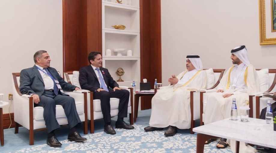 Kuwari Meets With Armenia’s Minister