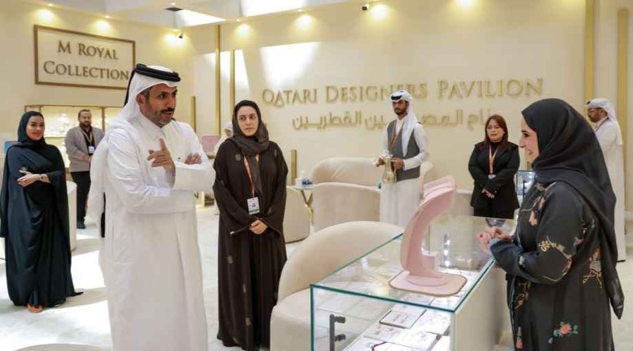 Minister Sheikh Faisal Visits Doha Jewellery & Watches Exhibition