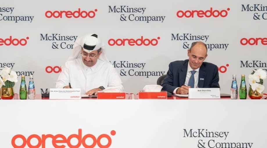 Ooredoo Qatar Signs Strategic Transformation Agreement With McKinsey & Company