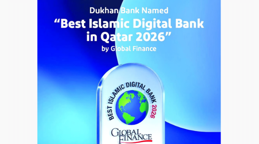 Dukhan Bank Named ‘Best Islamic Digital Bank in Qatar 2026’ by Global Finance