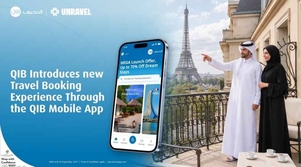 QIB Launches Travel Booking on Mobile App
