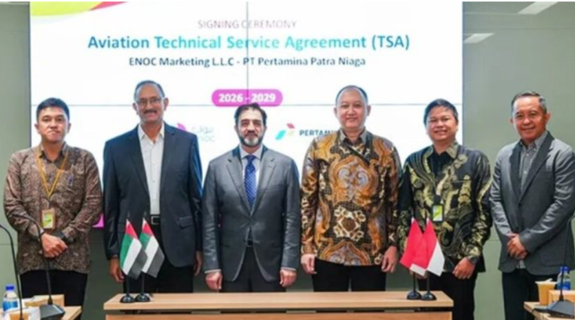 ENOC, Pertamina Renew Aviation Technical Services Agreement
